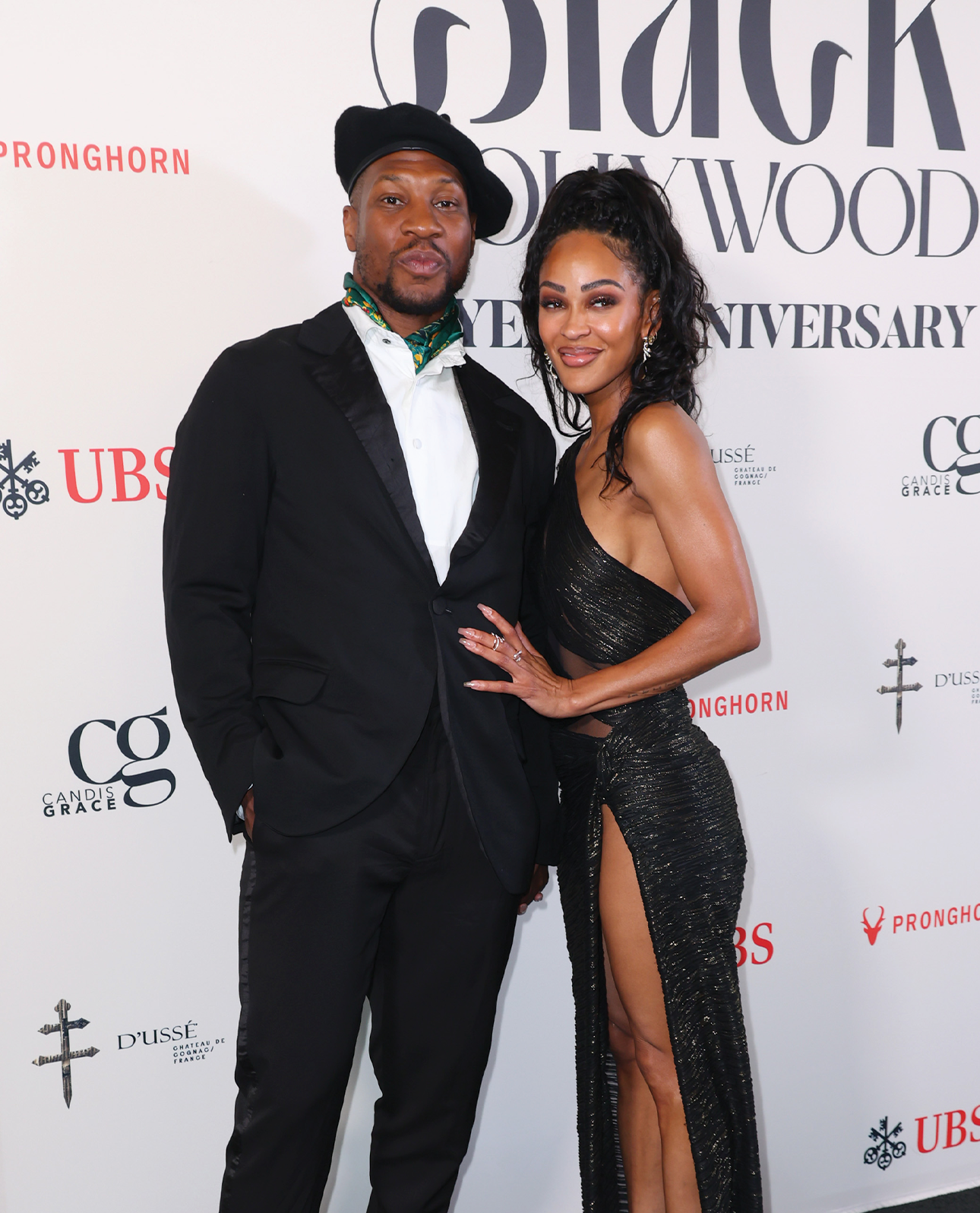 Meagan Good wearing Kevo